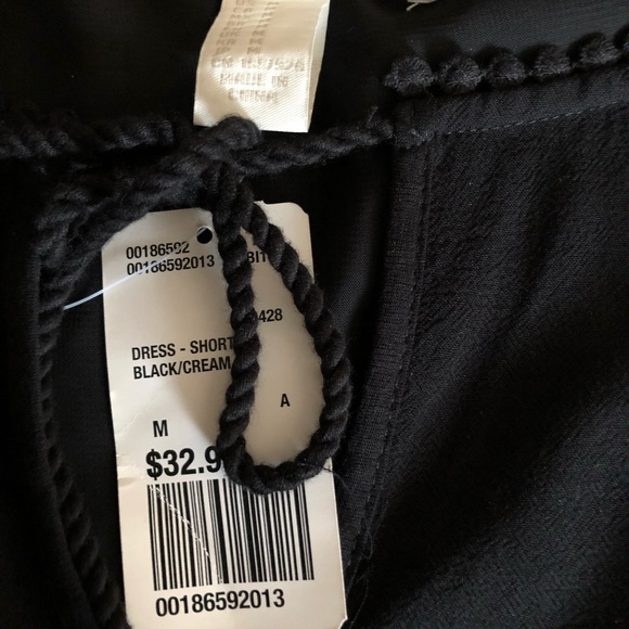 NWT Forever 21 Tunic Black and White - Picture 3 of 3